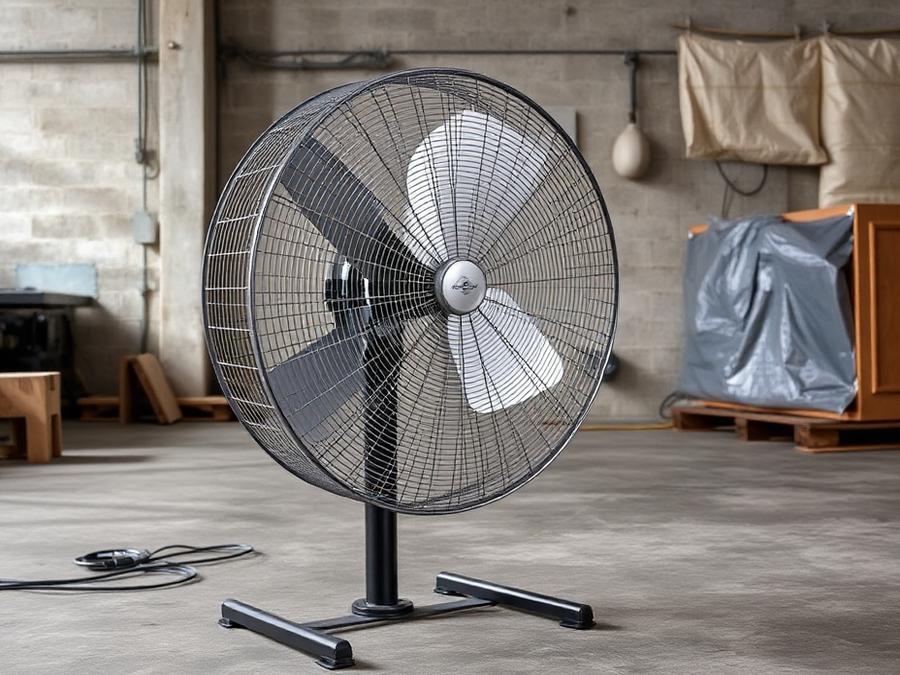 Industrial Standing Pedestal Fans