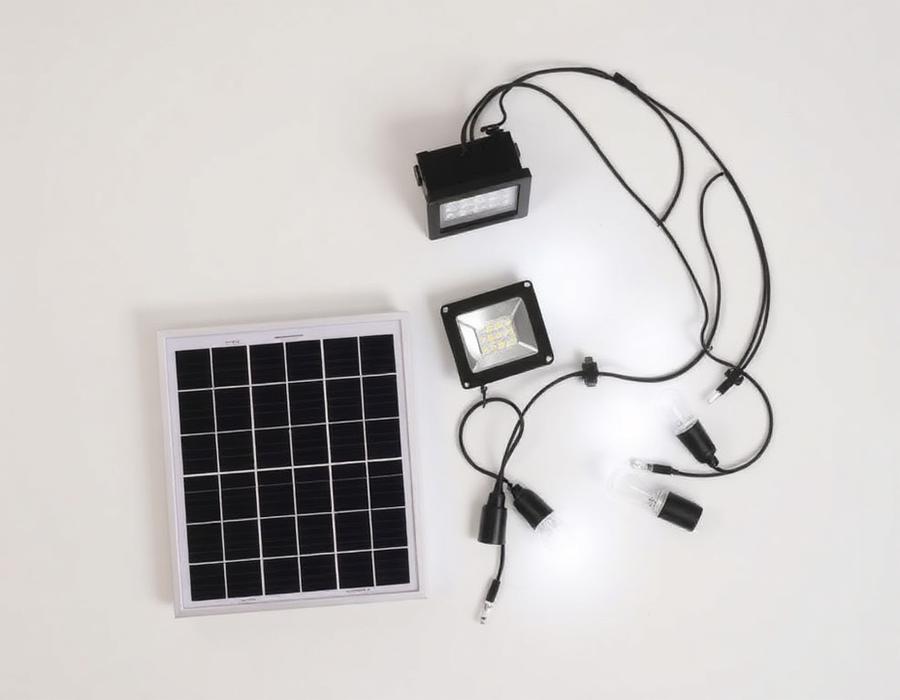 Solar Lighting Kit